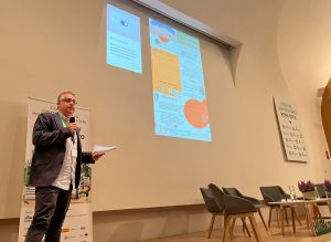 Exposición de #ConoceATuEnfermera en el marco de estas Jornadas.